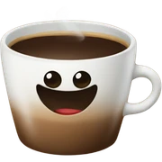 Coffee sticker