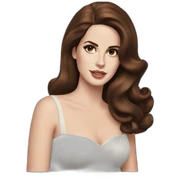Lana del ray sticker