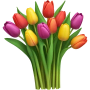 tulips sticker