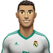 cristiano ronaldo cartoon  sticker