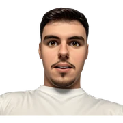 handsome man in white shirt sticker