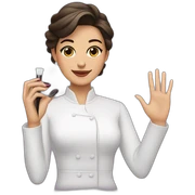 Manicurista española sticker