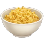 Kawaii bowl of pasta sticker