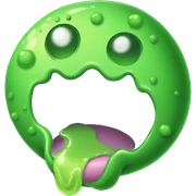 Slime sticker