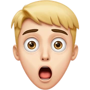 Shocked sticker