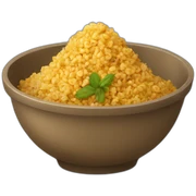 A taboulehh in a bowl sticker