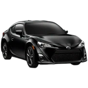 Scion black car sticker
