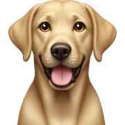 Female labrador funny sticker