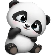 Cute Panda  sticker
