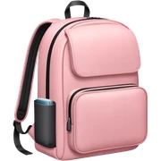 Light Pink backpack  sticker