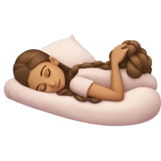 Ariana Grande sleeping sticker