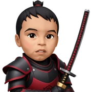 Shadow Samurai sticker