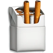 cigarette pack sticker