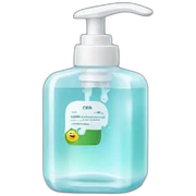Hand sanitizer sticker