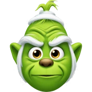 grinch sticker