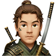 Ancient Samurai sticker