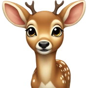 Baby Deer sticker