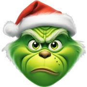 The grinch sticker
