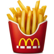 McDonald’s fries sticker
