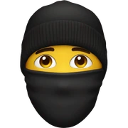 Ski mask  sticker