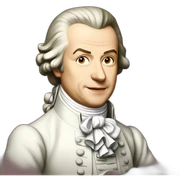 Mozart sticker