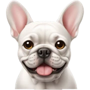 French bulldog sticker