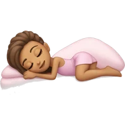 Ariana Grande sleeping sticker