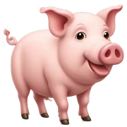  pig sticker