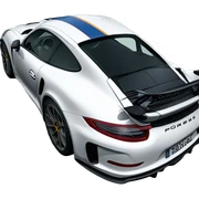 Porsche GT4RS sticker