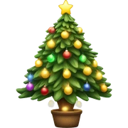 christmas tree with light sticker