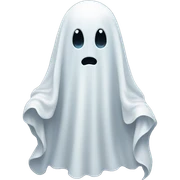 A ghost sticker