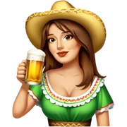 Cerveza Drinker sticker