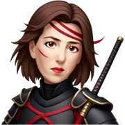 Shadow Samurai sticker