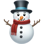 Snowman  sticker