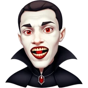 Vampire sticker