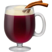 Mulled wine sticker