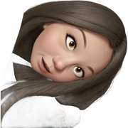 realistic portrait of girl sticker