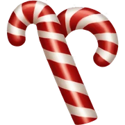 Candy cane  sticker