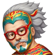 Luchador sticker