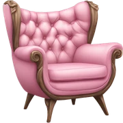 Coquette chair pink sticker