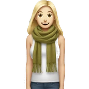 Scarf sticker