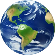 Earth sticker