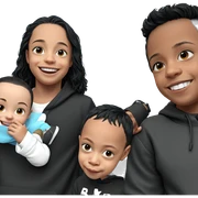 smiling boys with black hair sticker