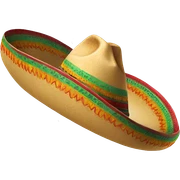 Mexican sombrero sticker