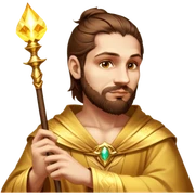 Golden Arcanist sticker