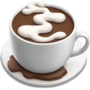 Hot chocolate sticker