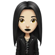 Goth sticker
