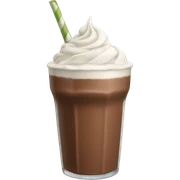 batido de chocolate  sticker