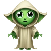 Baby yoda sticker