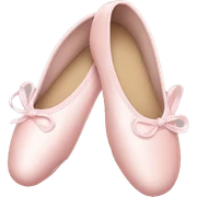 Pale pink ballet shoes sticker